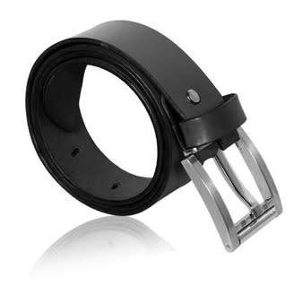 Men's Leather Belt - Dark Blue