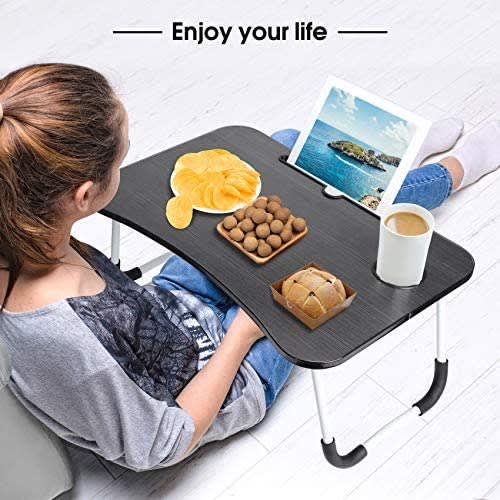 Over The Bed Foldable Laptop Table Or Study Table
