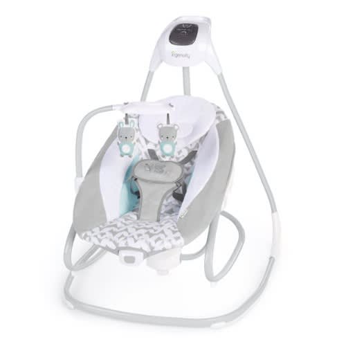 Simple Comfort 2 In 1  Lightweight 6-speed Compact Baby Swing & Rocker - Raylan
