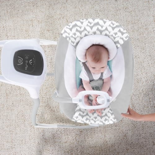 Simple Comfort 2 In 1  Lightweight 6-speed Compact Baby Swing & Rocker - Raylan