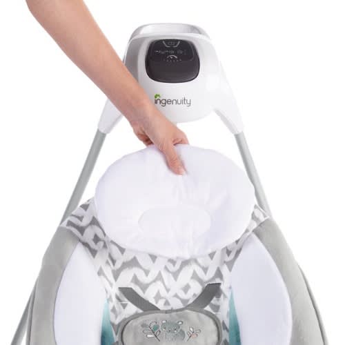 Simple Comfort 2 In 1  Lightweight 6-speed Compact Baby Swing & Rocker - Raylan