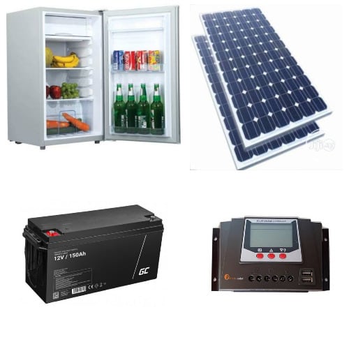 90l Ac Dc Solar Fridge