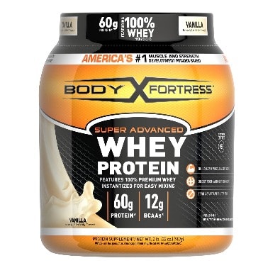 Super Advanced Whey Protein Powder - Vanilla Flavored - Gluten Free - 2 Lbs
