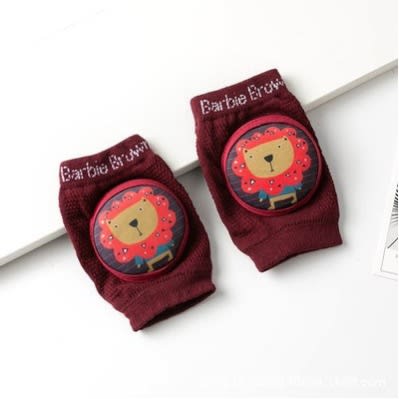 Baby Knee Pad Protector And Warmer - Brown