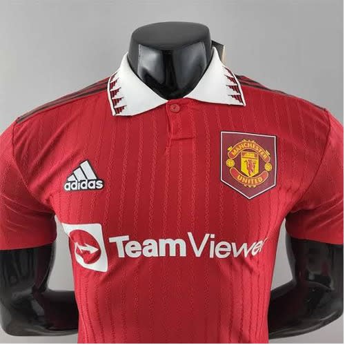 Men's Official Manchester United Home Jersey Players Version