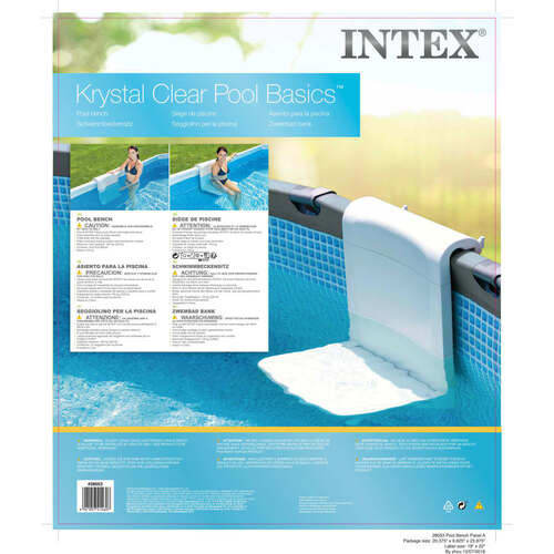 Pool Seat For Removable Pools