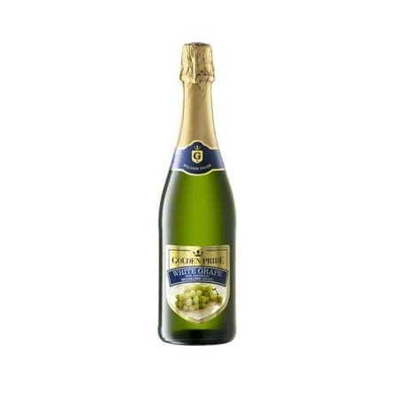 Golden Pride Non - Alcoholic Sparkling Drink White Grape Wine-  75cl X6 Bottles
