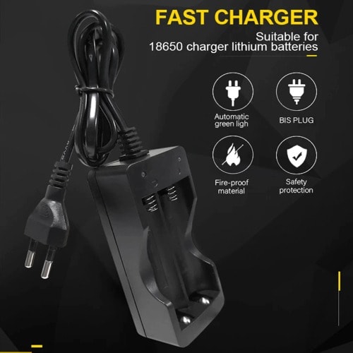Smart Lithium-ion Rechargeable Battery Charger