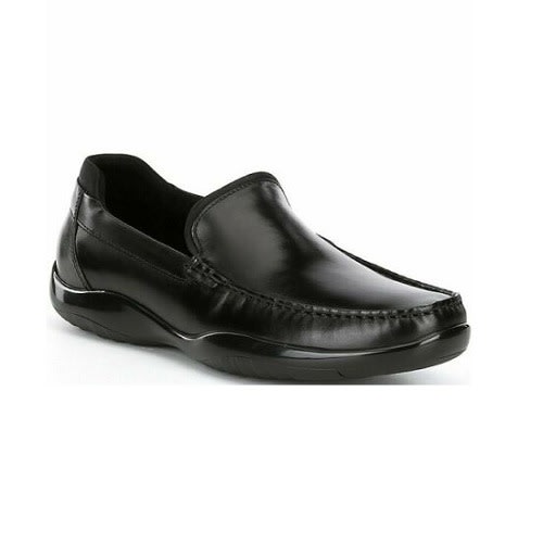 Men's Leather Loafers Motion Flex - Black