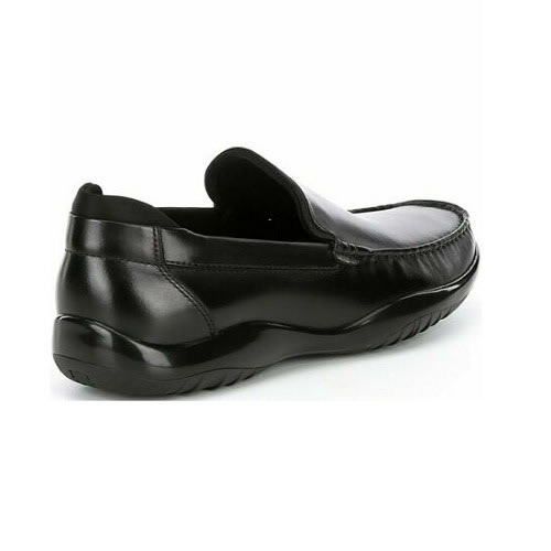Men's Leather Loafers Motion Flex - Black