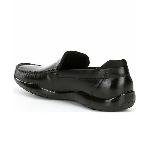 Men's Leather Loafers Motion Flex - Black