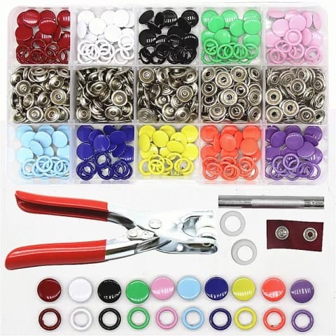Snap Fastener Plier 200 Metal Set