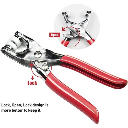 Snap Fastener Plier 200 Metal Set