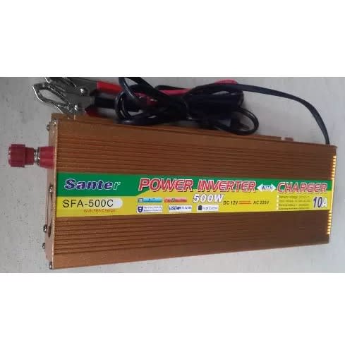 500w Solar Inverter With Inbult 10a Barttry Charger