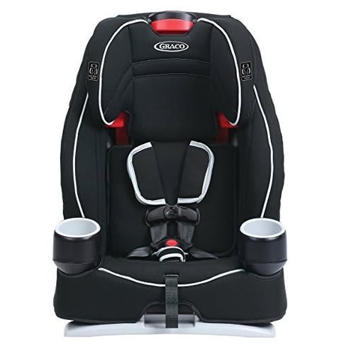 Atlas 65 2-in-1 Harness Booster Car Seat - Black