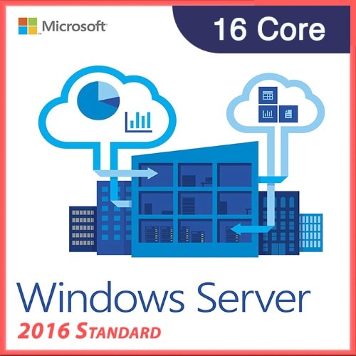Microsoft Windows Server 2016 Standard 16 Core License Key