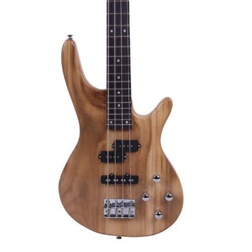 Professional 4 Strings Bass Guitar - Natural