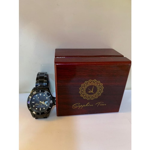 Sapphire Time YatchMaster - Black Panther