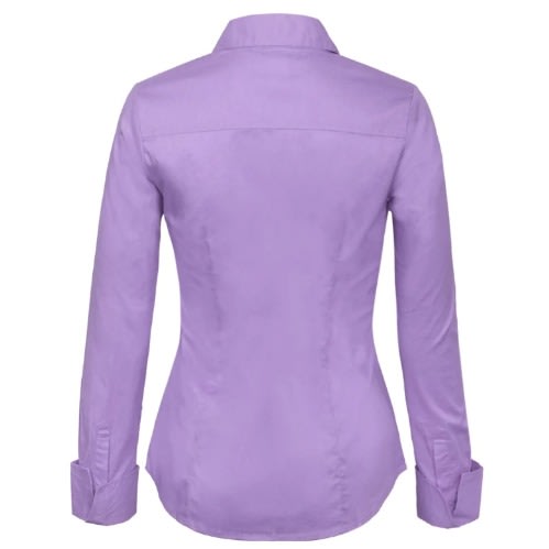 Ladies Formal Dress Shirt  - Lilac