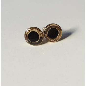 Round Cutie Men's Luxury Cuff Links- Rose Gold