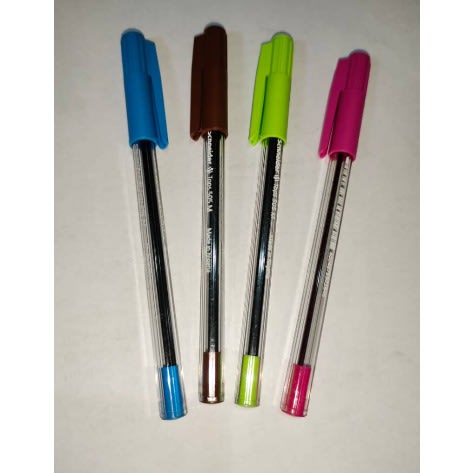 Shade Of Colored Ball Biros - 4 Pieces