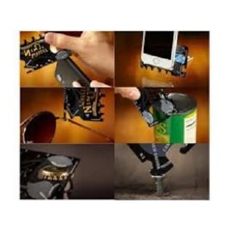 Wallet Ninja 18 In 1 Multi-purpose Credit Card Size Pocket Tool