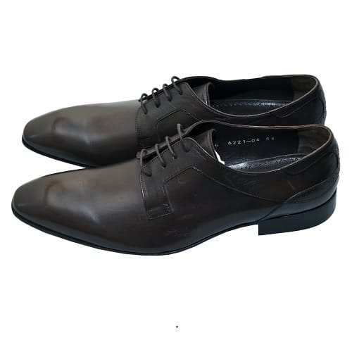 Men's Genuine Leather Shoe - Brown