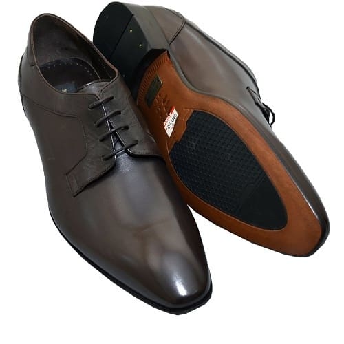 Men's Genuine Leather Shoe - Brown