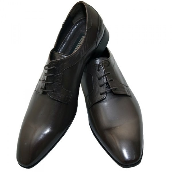 Men's Genuine Leather Shoe - Brown