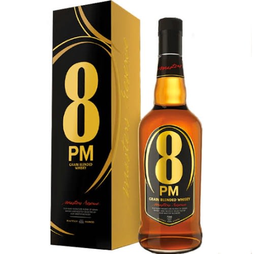 Radico 8pm Grain Blended Whisky - 750ml X 6pcs