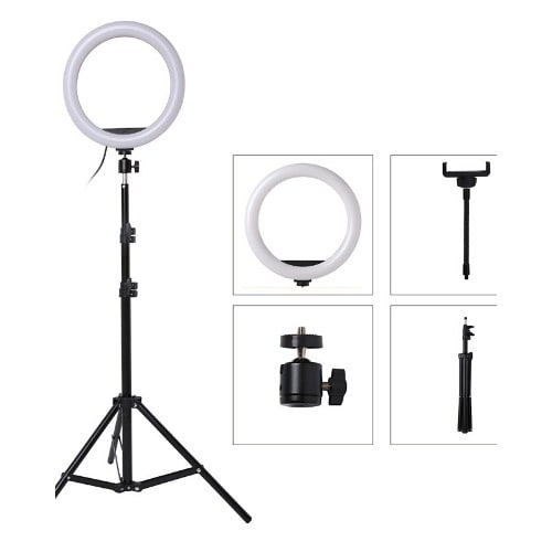 Ring Light With 2.1m Stand & Phone Holder