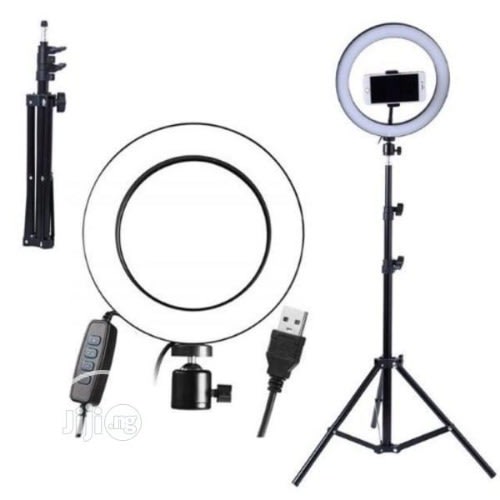 Ring Light With 2.1m Stand & Phone Holder