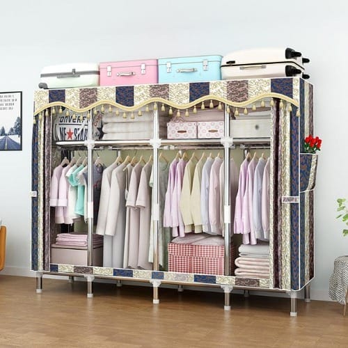 4column Steel Wardrobe - 205cm*45cm*170cm