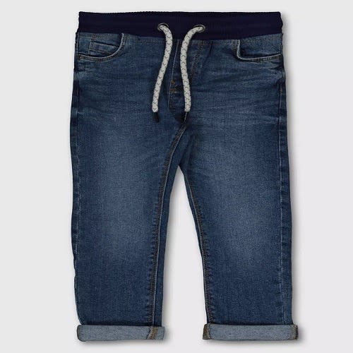 Blue Midwash Denim Jeans