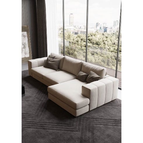 Tovich Classy L Shape Sofa