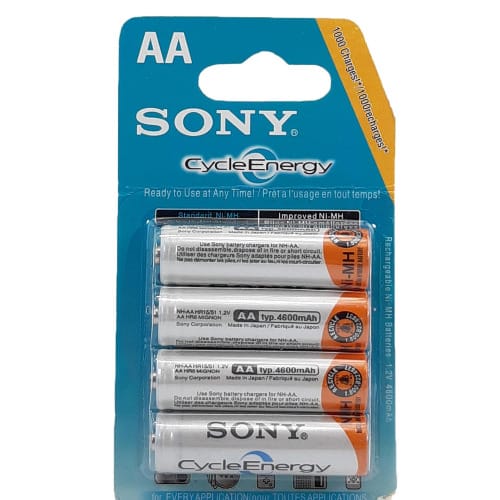 Sony Aa Rechargeable Battery - 4pcs