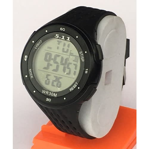 Men 5 Digital Wristwatch Dotted