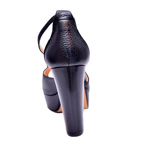 High Heel Sandals - Black