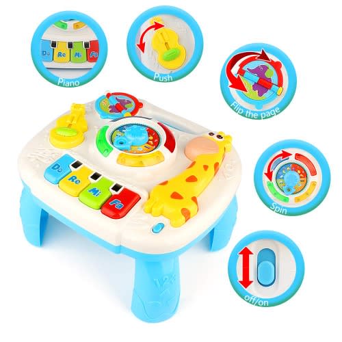 Interactive Music Learning Activity Table