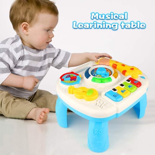 Interactive Music Learning Activity Table