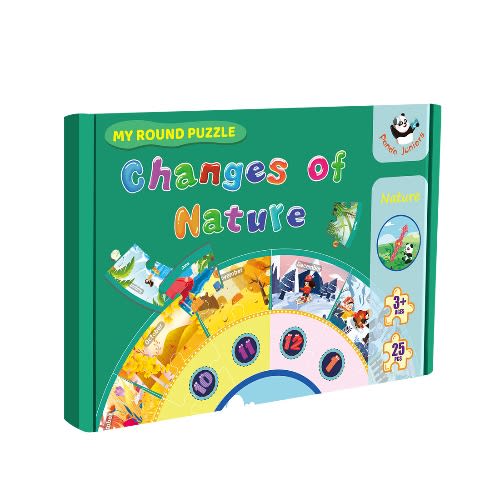 Montessori Teaching Puzzle Learning Seasons & Activities