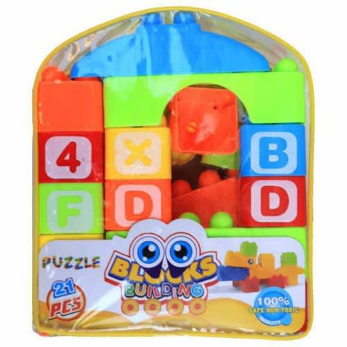 Puzzle Building Blocks 21 Pcs