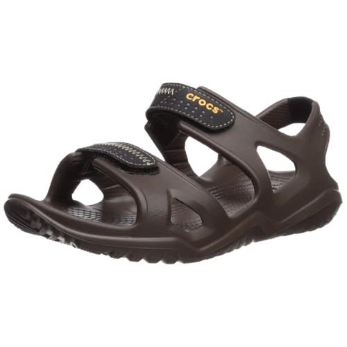 Men's Swiftwater River Crocs Sandal - Brown
