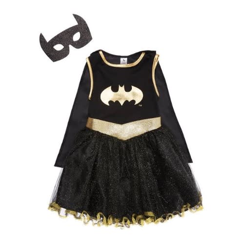 Bat Girl Dress Up Character Costume - Black