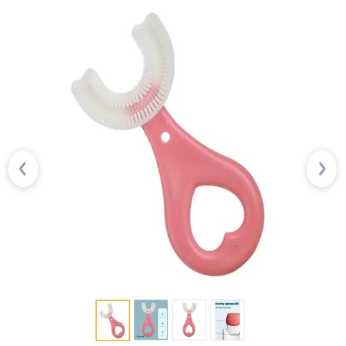 Children Silicon Toothbrush