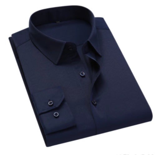 4pcs Corporate Cotton Longsleeve Shirt- Pink White Sky Blue Navy Blue