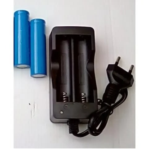 Rechargeable Lithium Battery 18650 3.7v 5800mah & Charger