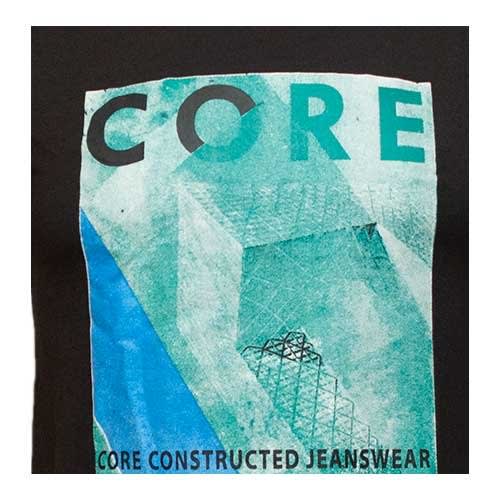Men's Core Print T-shirt - Black
