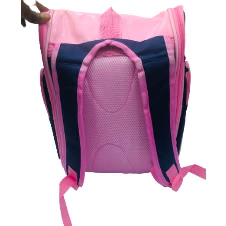Bear Girls School Bag -Navy And Pink
