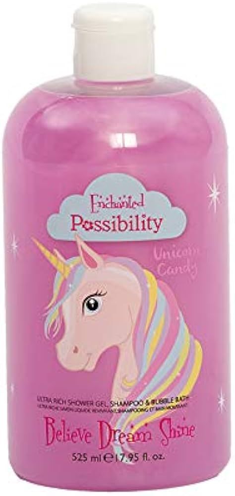 Enchanted Unicorn 3 In 1 Shower Gel